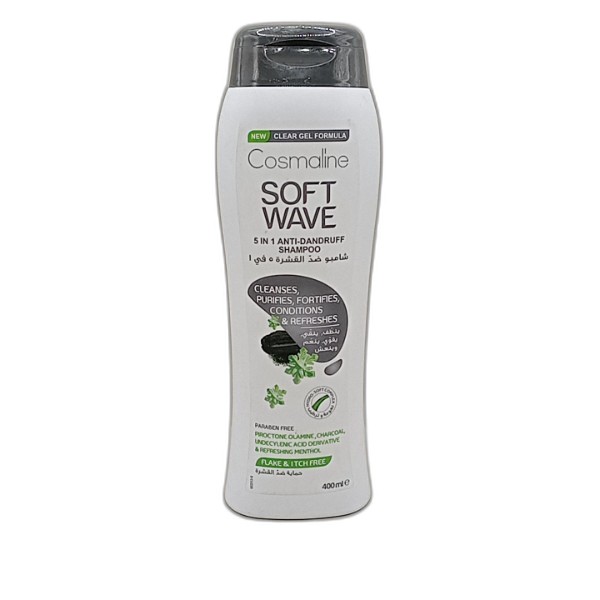 SOFT WAVE 5-IN-1 ANTI-DANDRUFF SHAMPOO 400ML
