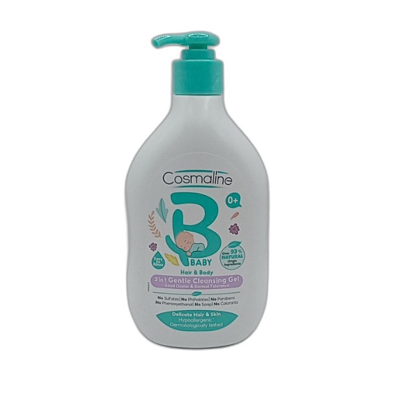 COSMALINE BABY 2-IN-1 HAIR-BODY WASH 500ML