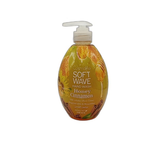 SOFT WAVE HANDWASH HONEY-CINNAMON 550ML