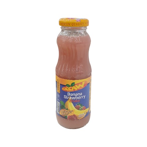 MACCAW BANANA STRAWBERRY SHAKE