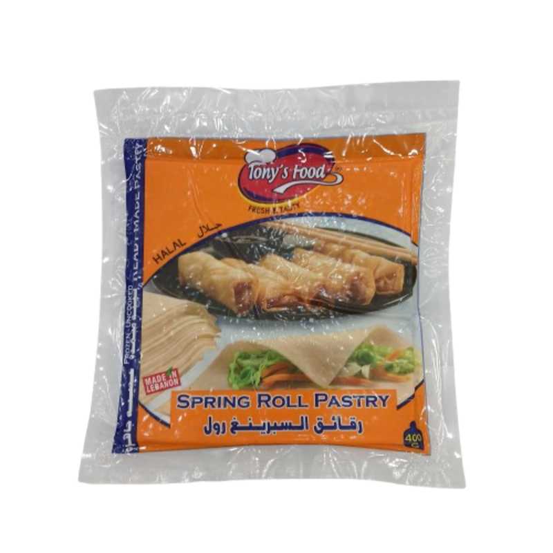 TONYS FOOD SPRING ROLL 400G