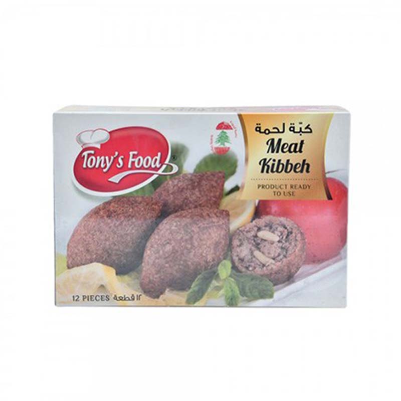 TONYS FOOD MEAT KIBBEH 12PCS 250G