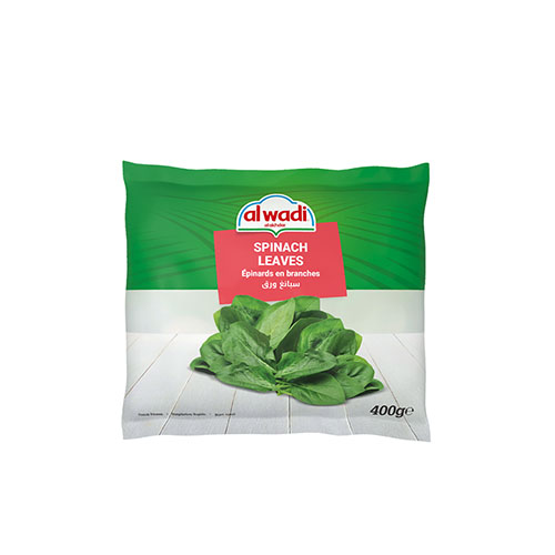 ALWADI SPINACH LEAVES 400G