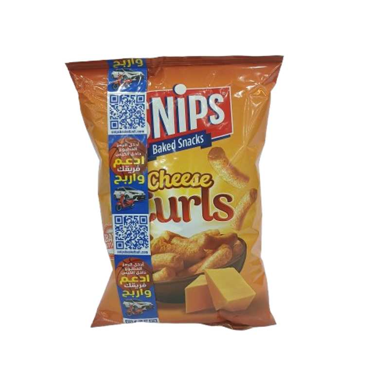 SNIPS CURLS CHEESE CHIPS 80G