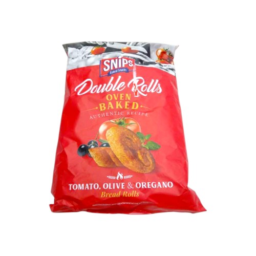 SNIPS TOMATO OLIVE OREGANO ROLLS 130G