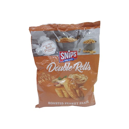 SNIPS PEANUT PASTE DOUBLE ROLLS 40G