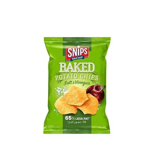 SNIPS CHIPS SALT -VINEGAR 65G