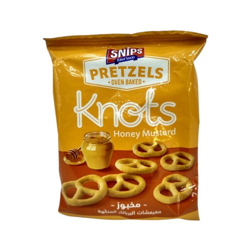 SNIPS HONEY MUSTARD KNOTS 30G
