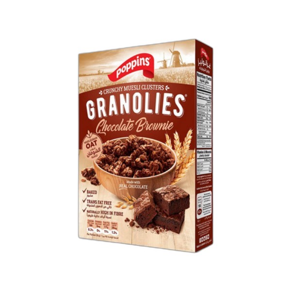 POPPINS GRANOLA PEANUT BUTTER CHOCOLATE 300G