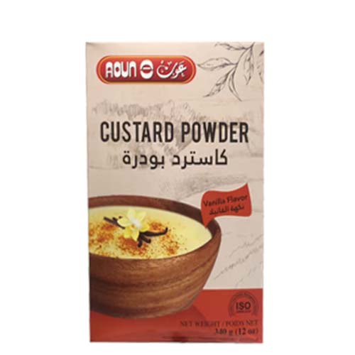 AOUN CUSTARD POWDER VANILLA 340G