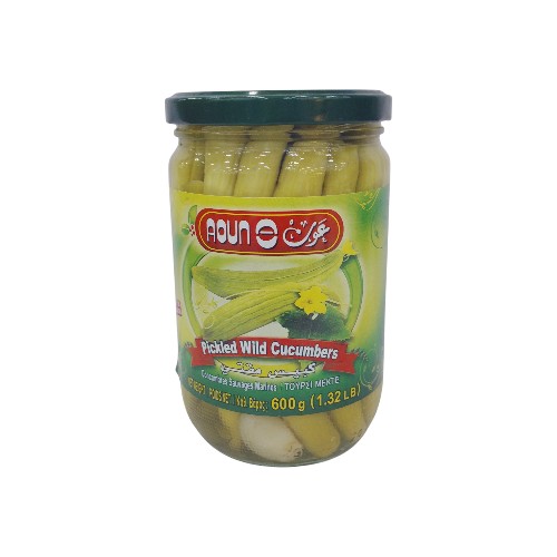 AOUN PICKLED WILD CUCUMBERS 600G