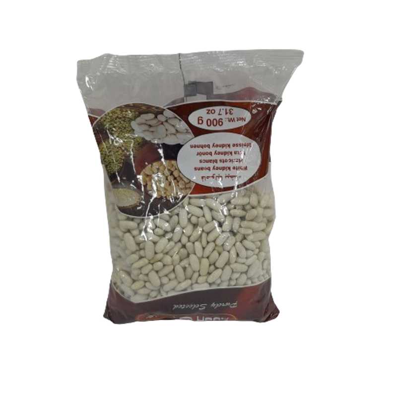 AOUN WHITE KIDNEY BEANS 900G