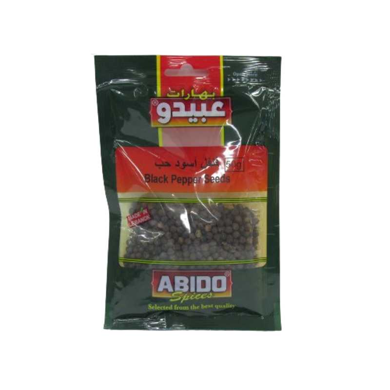 ABIDO BLACK PEPPER SEEDS 50G