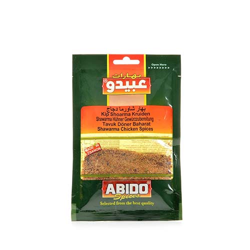 ABIDO CHICKEN SHAWARMA SPICES 50G