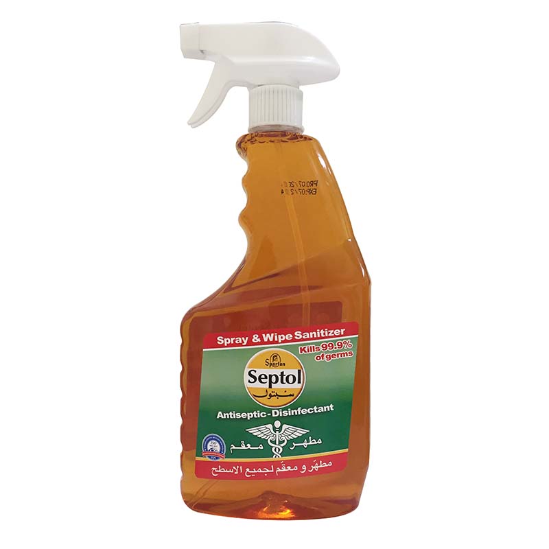 SEPTOL DISINFECTANT SPRAY-WIPE 825ML