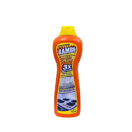 RAMBO-BATHROOM-KITCHEN CREAM CLEANSER-ORANGE-750ML