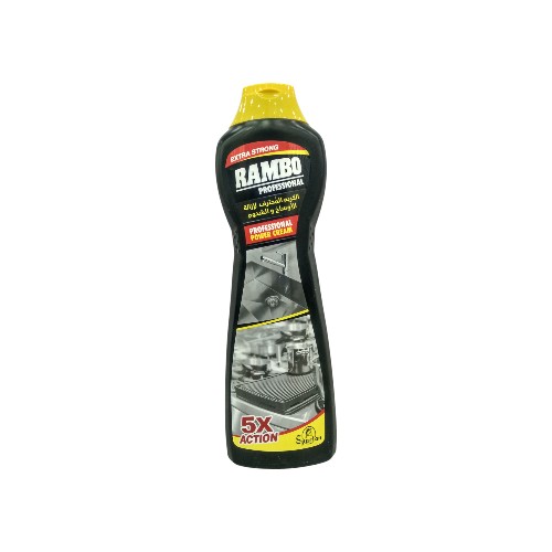RAMBO CREAM CLEANER PROFESSIONAL BLACK 500 ML