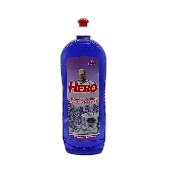 HERO DISHWASH LAVENDER 750ML