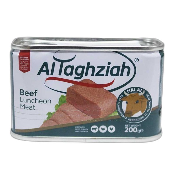 AL TAGHZIAH BEEF LUNCHEON ROUND 200G