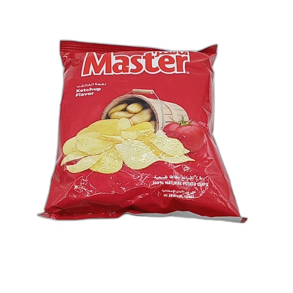 MASTER KETCHUP CHIPS 14G