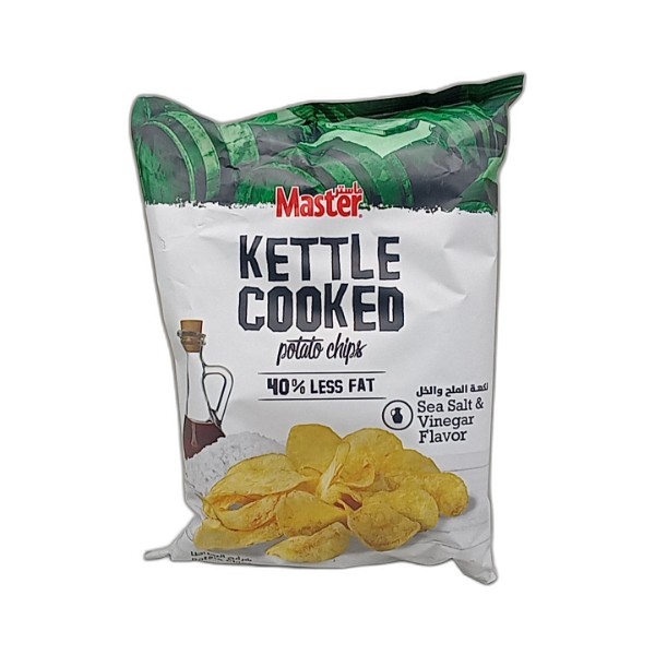 MASTER KETTLE CHIPS SALT -VINEGAR 76G