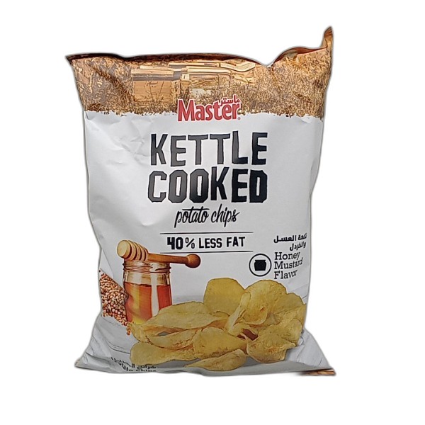 MASTER KETTLE CHIPS HONEY MUSTARD 144G
