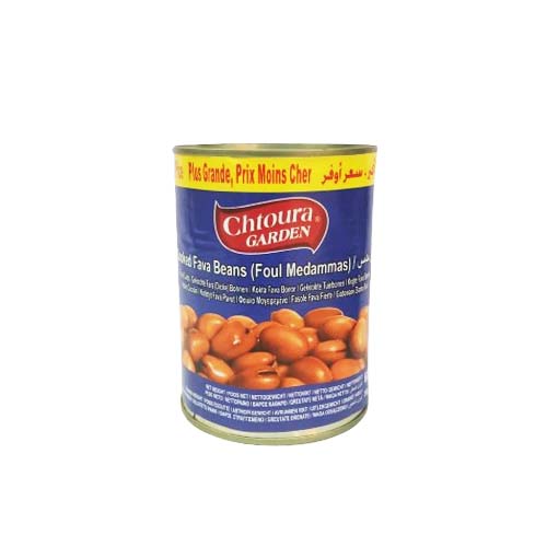 CHTOURA GARDEN FAVA BEANS IN BRINE 600G