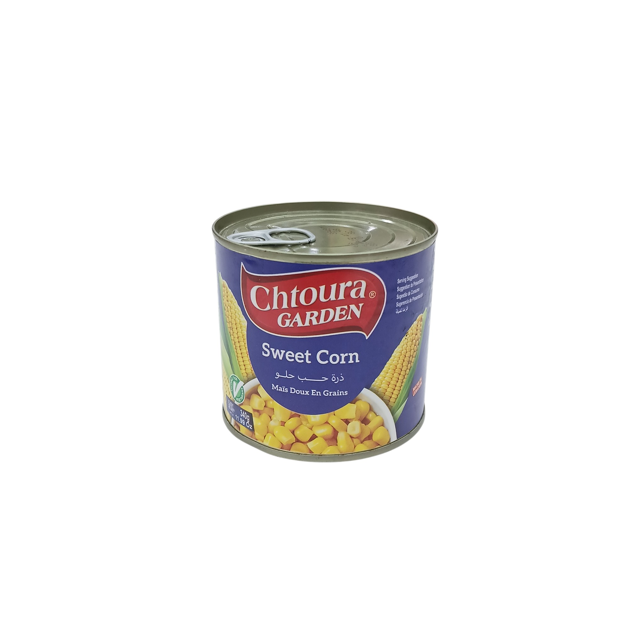 CHTOURA CONSERVES SWEET CORN 340G