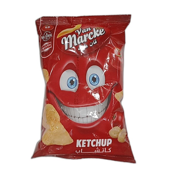 VAN MARCKE CHIPS KETCHUP 60G
