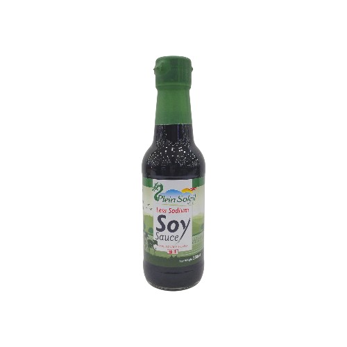 PLEIN SOLEIL LIGHT SOY SAUCE LESS 250ML