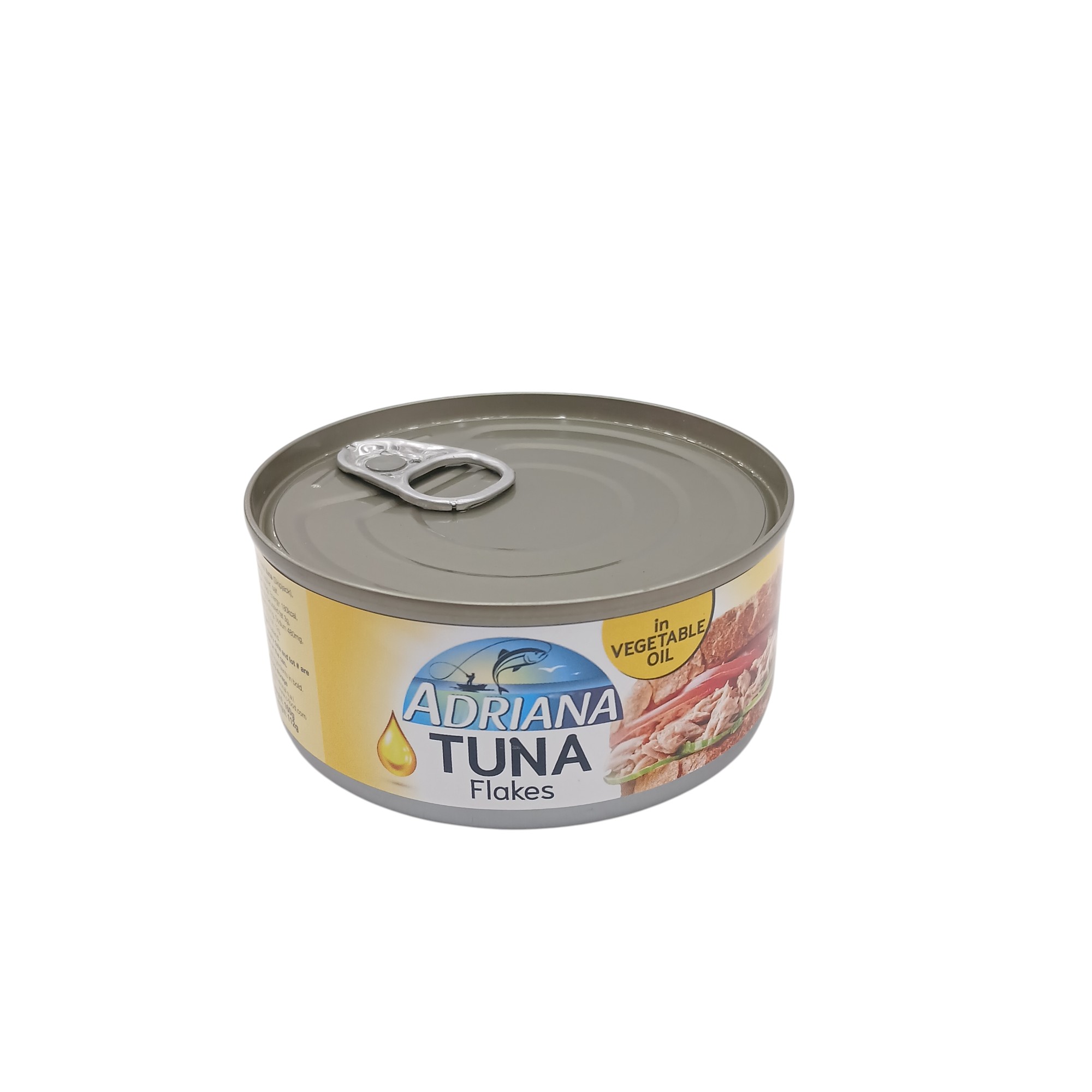 TUNA FLAKES IN VEG OIL 160G ADRIANA