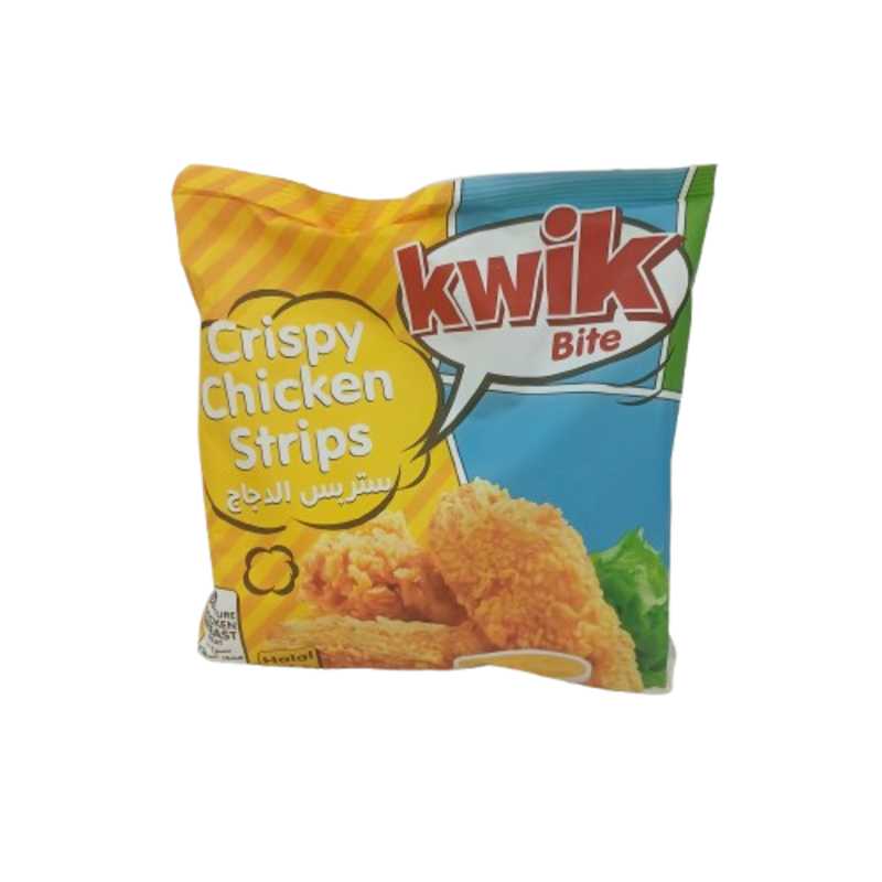 KWIK BITE CRISPY CHICKEN STRIPS 500G