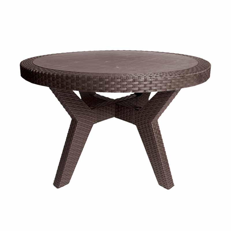 TABLE ROUND ANDPRA 120CM PLASTIC LEGS 3MP-0761