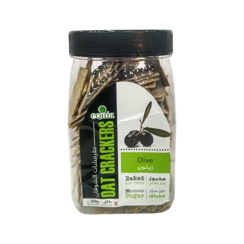 EQUIA CRACKERS OAT CRACKERS WIT