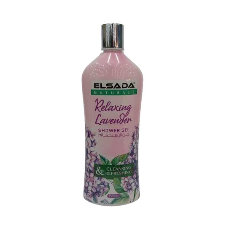 ELSADA SHOWER GEL RELAXING LAVENDER 750ML