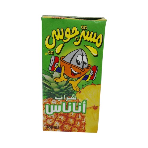 MR JUICY PINE APPLE DRINK 180ML