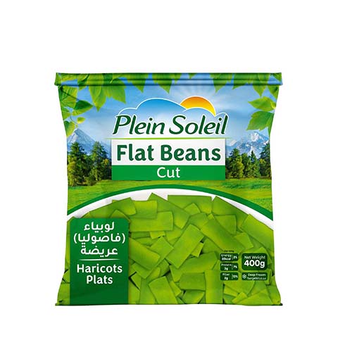 PLEIN SOLEIL CUT FLAT BEANS 400G