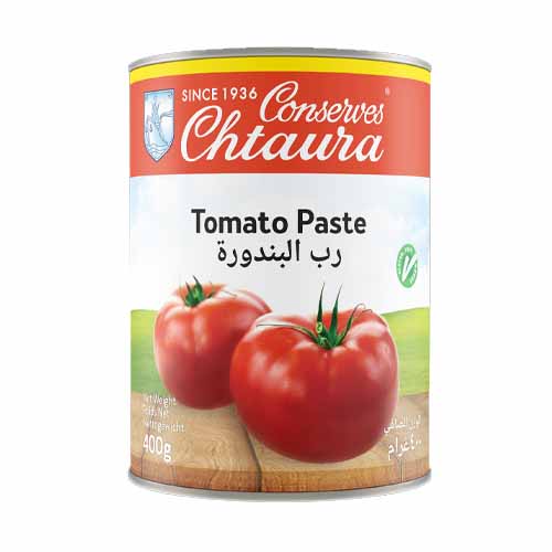 CHTOURA TOMATO PASTE TIN 400G