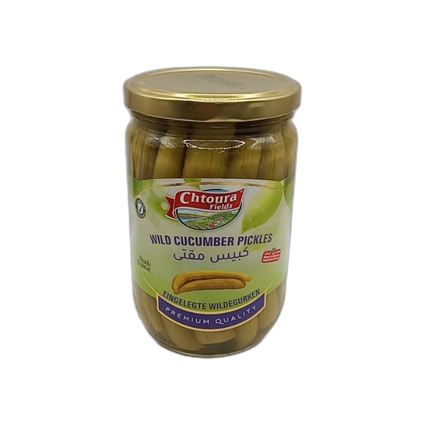 CHTOURA WILD CUCUMBER PICKLES 500G