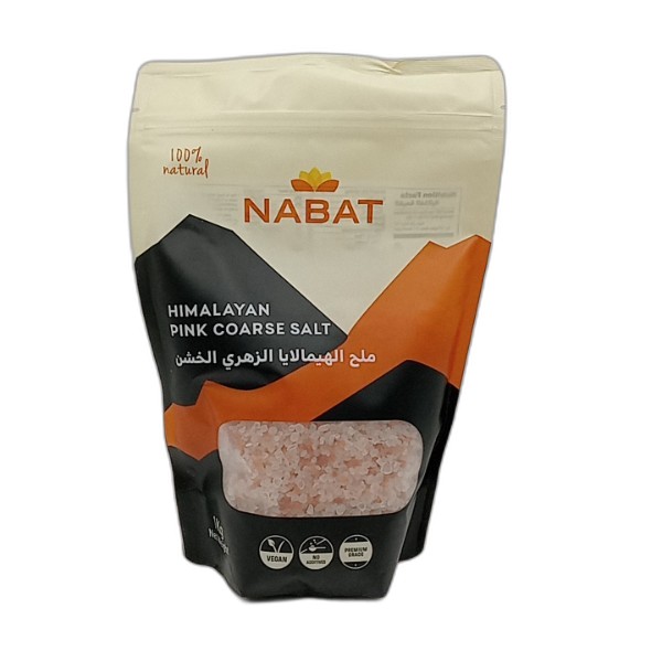 NABAT ORGANIC HIMALAYAN PINK SALT COARSE 1KG