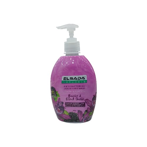ELSADA HAND WASH BERRIES-BLACK ORCHID 400ML