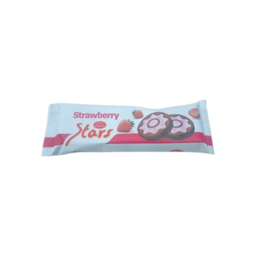 ELEGANCE BISCUITS STAR STRAWBERRY 34G