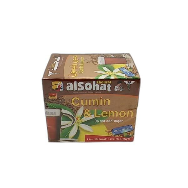 ALSOHAT SOHAT TISANE LEMON-CUMIN TEA