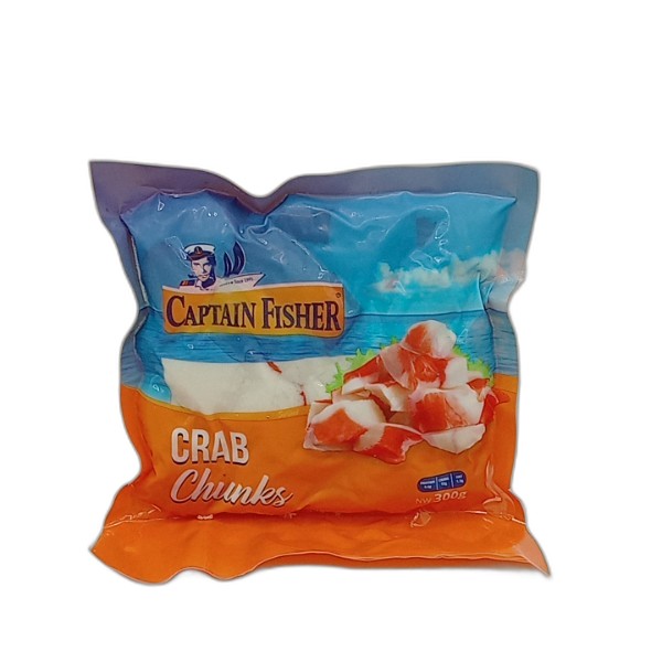 CAPTAIN FISHER SURIMI CRAB CHUNKS 300G