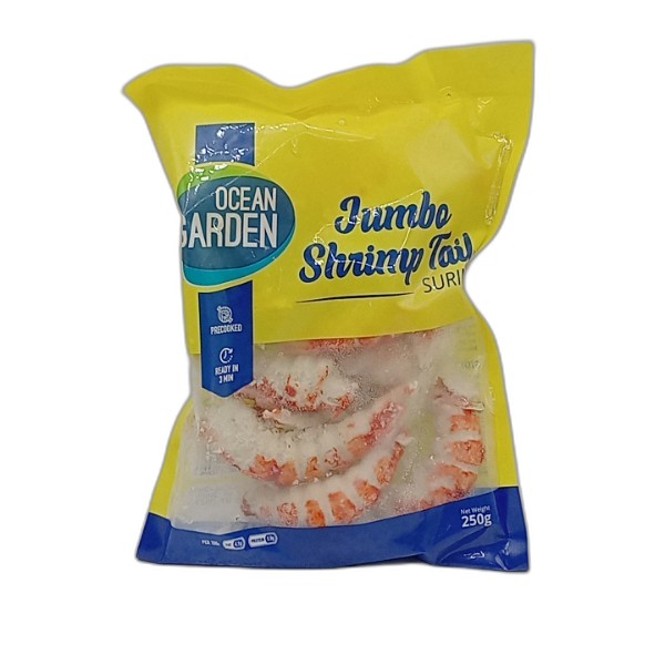 OCEAN GARDEN JUMBO SHRIMP TAIL SURIMI 250G