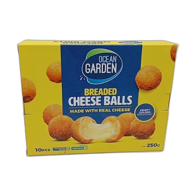 OCEAN GARDEN BREADED CHEESE BALLS 250G