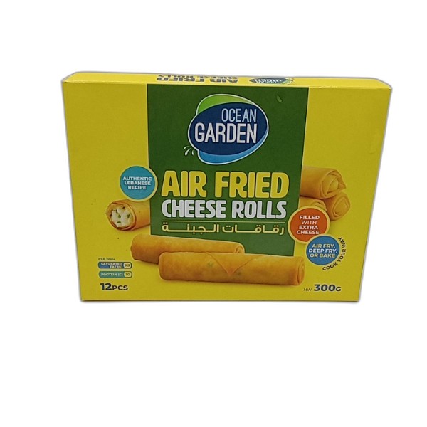 OCEAN GARDEN AIR-FRIED CHEESE ROLLS 300G