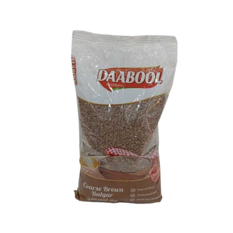 DAABOOL COARSE BROWN BURGHUL 900G