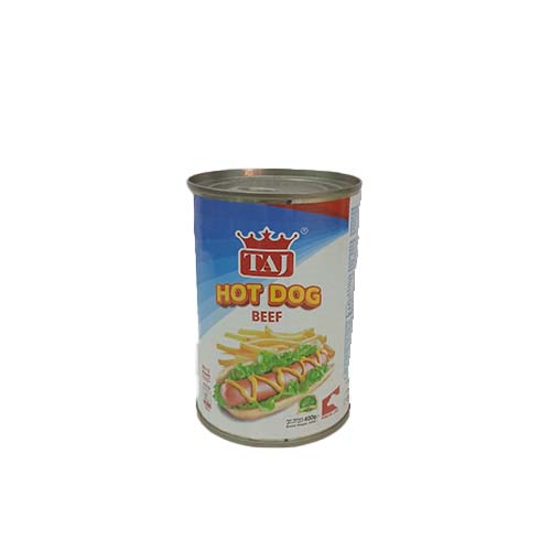 BEEF HOT DOG SAUSAGES 400G TAJ