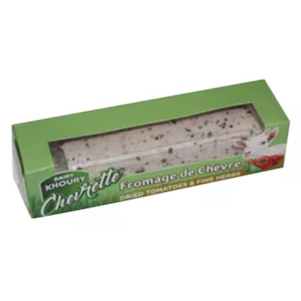 KHOURY GARLIC HERBS GOAT CHEESE 125G
